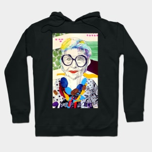 Iris Apfel fanart Hoodie